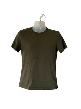 ASKET Shirt Mens Small Green The T-Shirt Crewneck Short Sleeve Cotton Basic